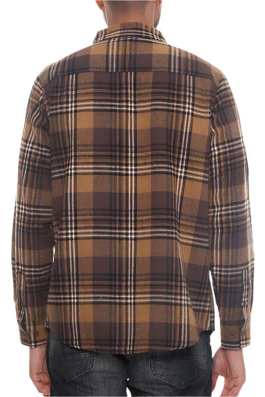 Plaid Flannel Long Sleeve Shirts S - 3XL - VacationGrabs