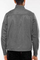 Dark Grey Storm Windbreaker Jacket - VacationGrabs