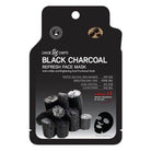 Fashion Fantasia 10 pack facial masks featuring black charcoal for skin revitalization and pore cleansing