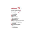 List of 11 harmful ingredients excluded from Black Seed Brightening Face Mask for sensitive skin
