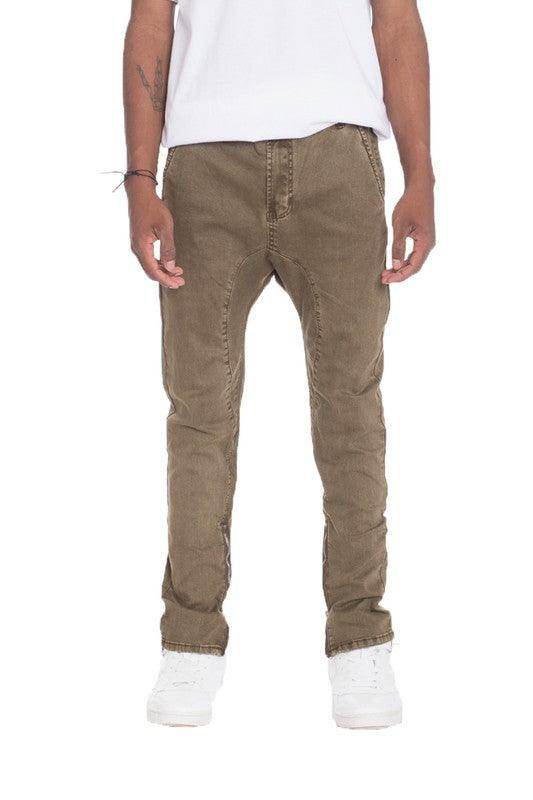 Distressed Denim Checkered Tape - VacationGrabs