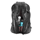 Durable travel backpack for men with multiple compartments and room for water bottles and essentials