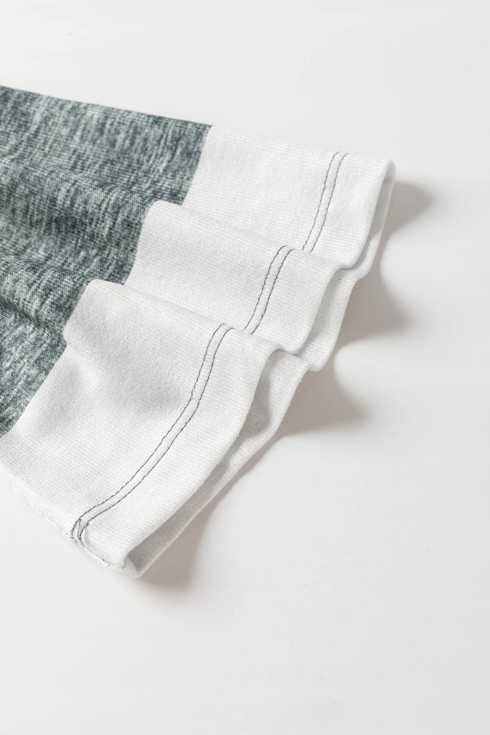 Stripe Oversized Collared Long Sleeve Top - VacationGrabs