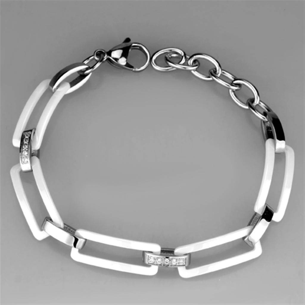 Elegant chain bracelet for women featuring stylish links and sparkling accents by VacationGrabs