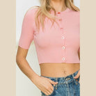 Women's Touch of Sweetness Cropped Cardigans - VacationGrabs