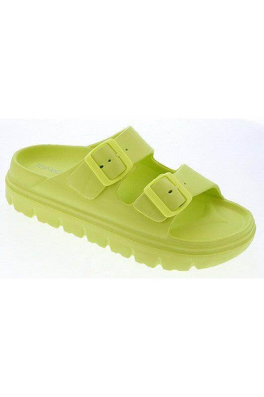Double Strap Waterproof Slides - VacationGrabs