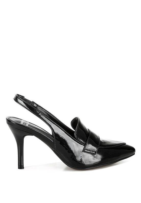 Voisin Slingback Loafer Sandals - VacationGrabs
