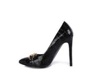 Fanfare Croc Stiletto Pump Heels - VacationGrabs