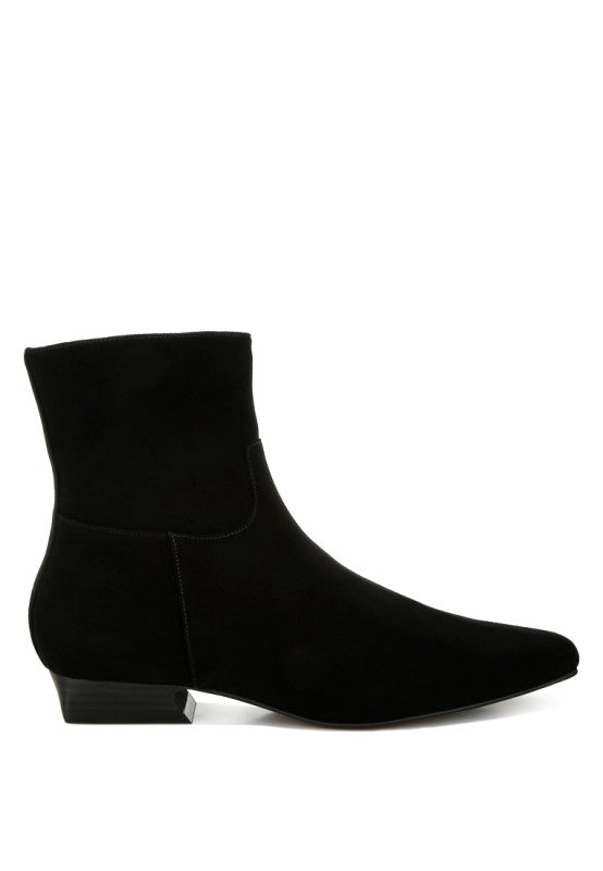 Rag Company stylish black ankle boots, perfect fashionable vacation boots for any outfit