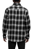 Full Plaid Checkered Flannel Long Sleeve - VacationGrabs