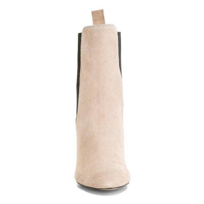 Gaven Suede High Ankle Chelsea Boots - VacationGrabs
