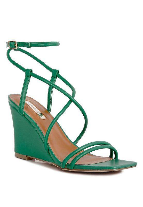 Gram Hunt Ankle Strap Wedge Sandals - VacationGrabs