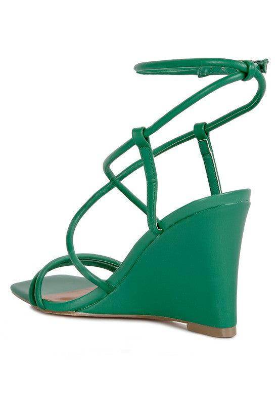 Gram Hunt Ankle Strap Wedge Sandals - VacationGrabs