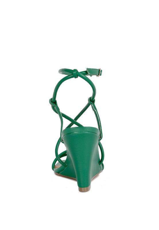 Gram Hunt Ankle Strap Wedge Sandals - VacationGrabs