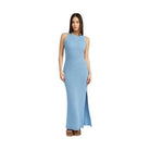 Halter Neck Maxi Dress with Open Back - VacationGrabs