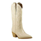 Hanan-Embroidery Western Boots - VacationGrabs