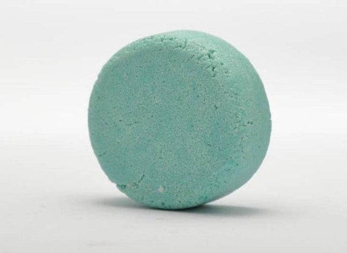 BeNat Handcrafted shampoo bar in turquoise color for natural hair care