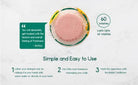 BeNat Handcrafted Shampoo Bar in Pink, providing up to 60 washes for healthy hair care