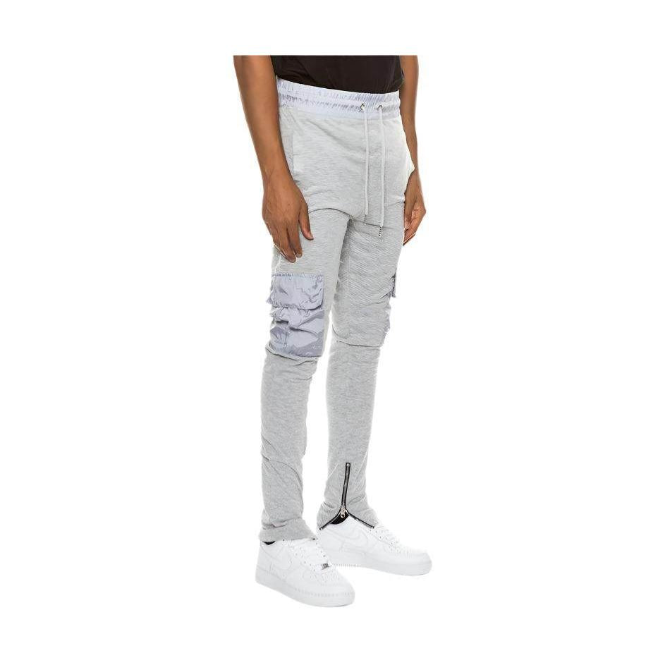 Heathered Cotton Blend Joggers - VacationGrabs