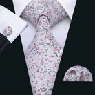 Men's Accessories - Ties High Quality Artsy Design Neckties Handkerchief Cufflinks Sets +50 Styles