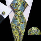 Men's Accessories - Ties High Quality Artsy Design Neckties Handkerchief Cufflinks Sets +50 Styles