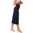 High Rise Cropped Culottes Trousers - VacationGrabs