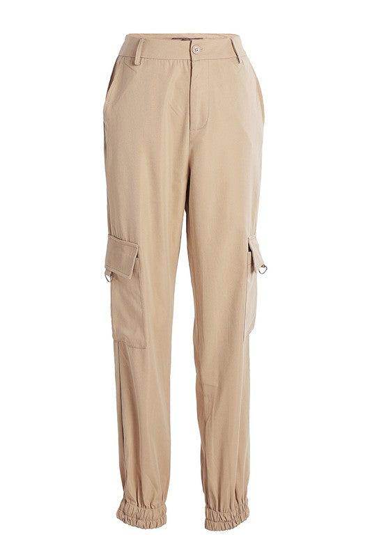 High Waist Cargo Pants - VacationGrabs