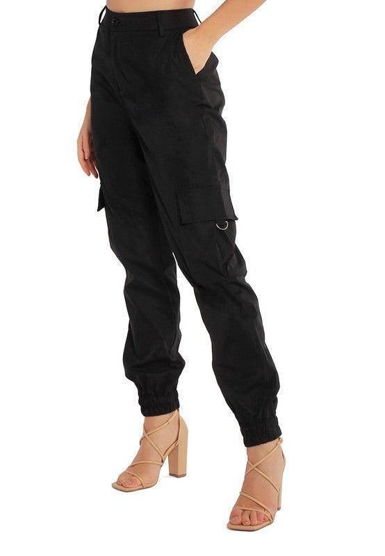 High Waist Cargo Pants - VacationGrabs