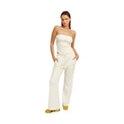 High Waist Pants With Drawstrings - VacationGrabs