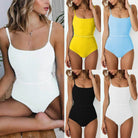 High Waist Swimsuit Womens One-Piece Bathing Suit - VacationGrabs