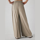 High Waist Wide Leg Pants - VacationGrabs