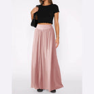 High Waist Wide Leg Pants - VacationGrabs