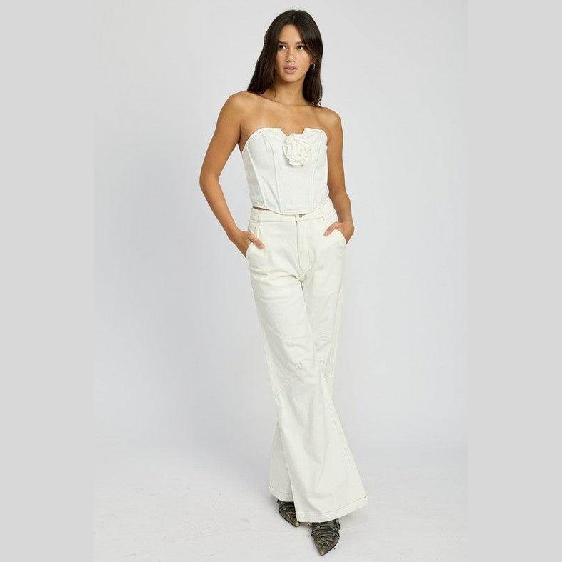 High Waisted Wide Leg Pants - VacationGrabs