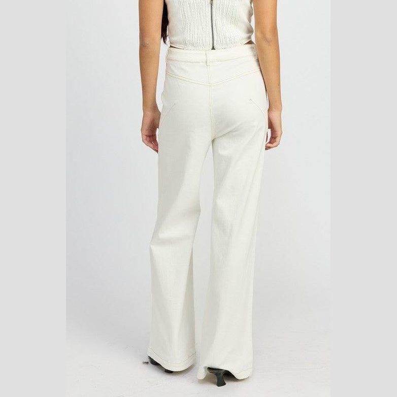 High Waisted Wide Leg Pants - VacationGrabs