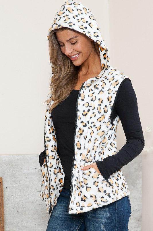 Hoodie Vest with Pockets - VacationGrabs