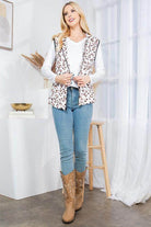 Hoodie Vest with Pockets - VacationGrabs