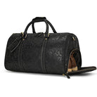 Hot Leather Travel Bag Vintage Leather Duffle Bag With - VacationGrabs