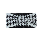 Houndstooth Bow Head Band - VacationGrabs
