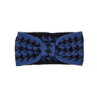 Houndstooth Bow Head Band - VacationGrabs