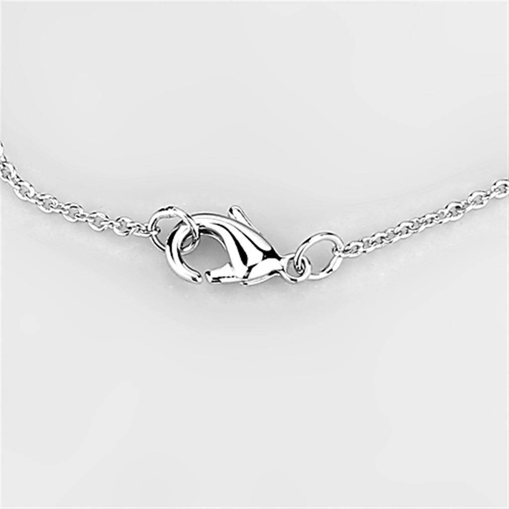 Sterling silver necklace with a dolphin charm as a holiday jewelry gift for her