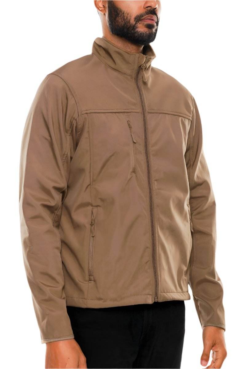Khaki Storm Windbreaker Jacket - VacationGrabs