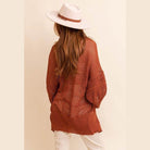Knit Netted Cardigan - VacationGrabs