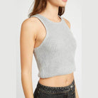 Knit Racer Back Tank Top - VacationGrabs