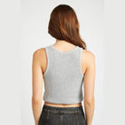 Knit Racer Back Tank Top - VacationGrabs