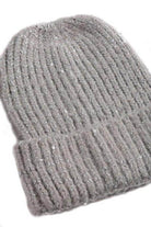 Knitted Sequin Beanie - VacationGrabs