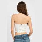 Lace Up Corset Bustier Top - VacationGrabs