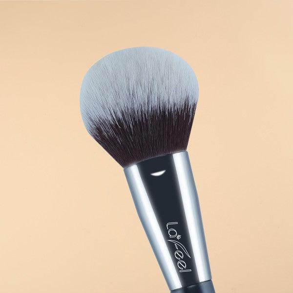 Lafeel makeup brush set featuring a soft, dense powder brush for flawless makeup application