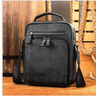 Leather Shoulder Bag Crossbody Satchel Bag for Men Crazy - VacationGrabs