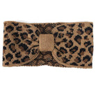 Leopard Print Winter Headband - VacationGrabs