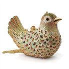 Gold White Metal Clutch with Top Grade Crystal - VacationGrabs